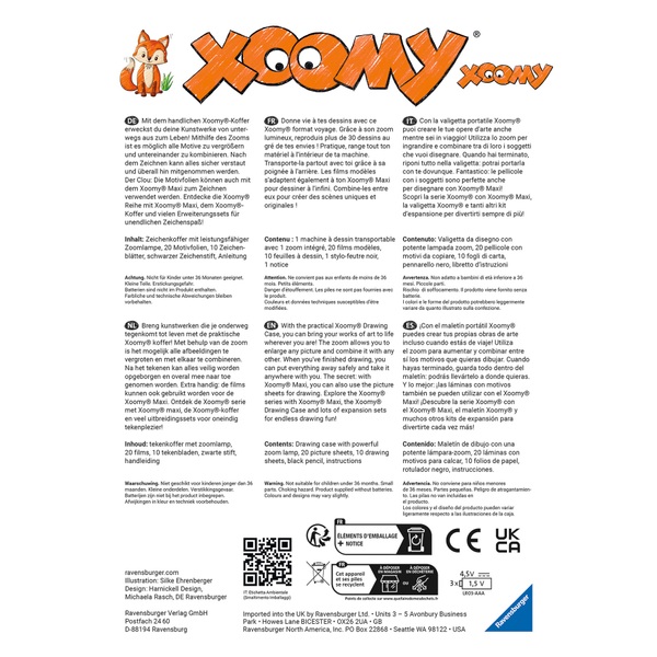 Xoomy® - recharge pokemon, activites creatives et manuelles