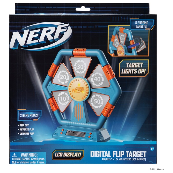 Cible Nerf, Cible numérique électrique Nerf Guns avec 10 balles Nerf et  Poignet à Main, pour Les Enfants-garçons et Filles - Cdiscount Jeux - Jouets