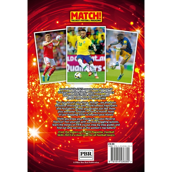 Official MATCH! Football Skills Annual 2023 Smyths Toys UK