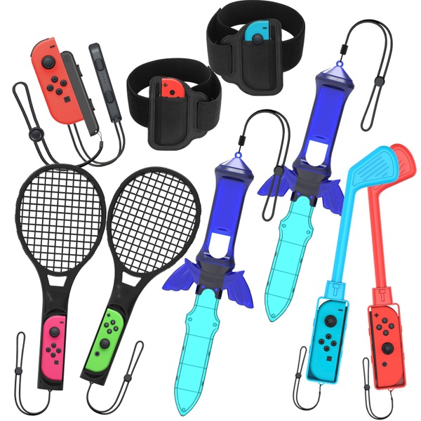 Numskull Nintendo Switch Sports Accessories Mega Bundle Pack.