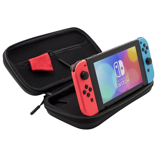 PDP Glow In The Dark Deluxe Slim Travel Case for Nintendo Switch & Lite
