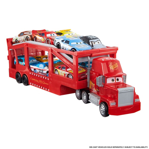 Elasticiteit Onzorgvuldigheid ~ kant Disney Pixar Cars Mack Transporter Speelgoedauto | Smyths Toys Nederland