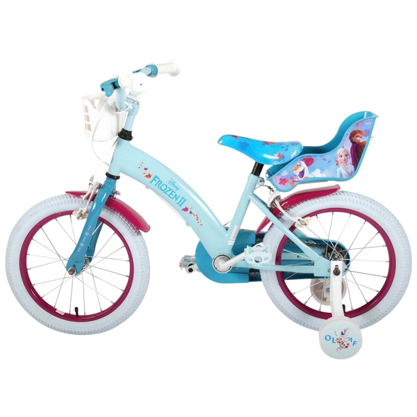 16 inch frozen bike with training wheels