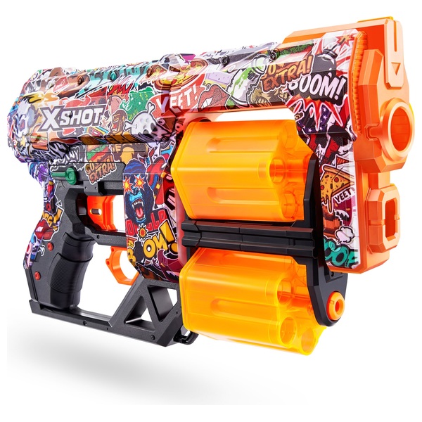 XShot Skins Dread Dart Blaster Sketch Smyths Toys Ireland