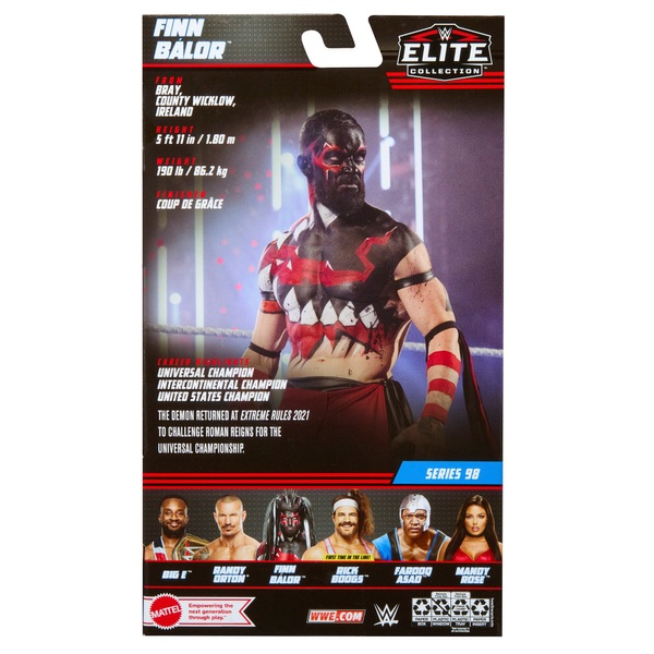 WWE Elite Series 98 Finn Balor Action Figure Smyths Toys UK