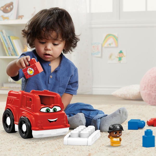 Mega Bloks Lil Vehicles Freddy Fire Truck | Smyths Toys UK