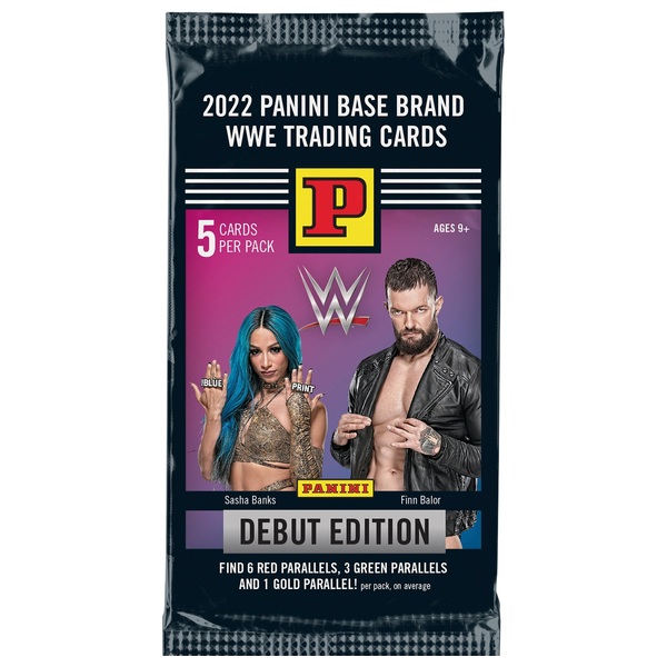 Panini WWE 2022 Debut Edition Trading Card Pack Smyths Toys UK