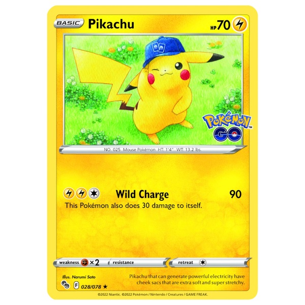 Pokémon Trading Card Game: Pikachu Promo Card | Smyths Toys Ireland