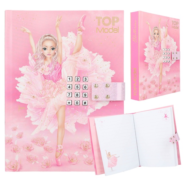 TOPModel Pink Ballet Diary With Keypad | Smyths Toys UK