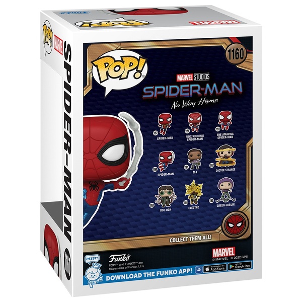 POP! Vinyl 1160: Marvel Spider-Man No Way Home Spider-Man Final Suit