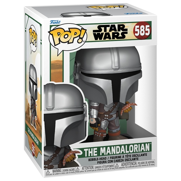 POP! Vinyl 402: Star Wars: The Mandalorian - Mando Flying with Jet Pack
