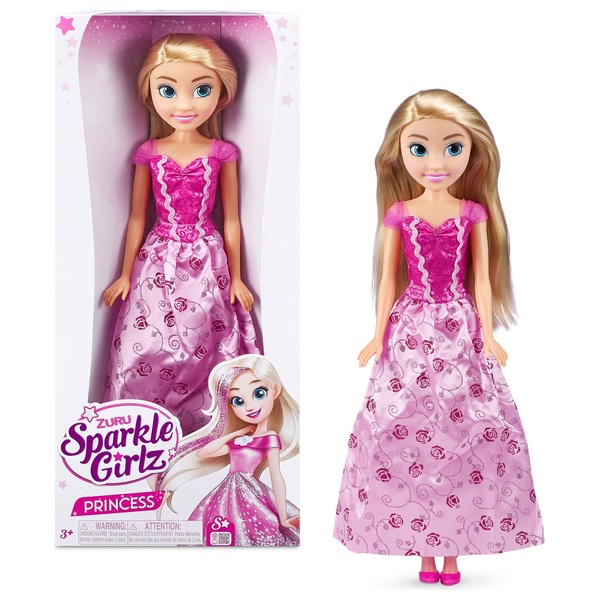 Sparkle Girlz 45cm Princess Doll Blonde by ZURU Smyths Toys UK