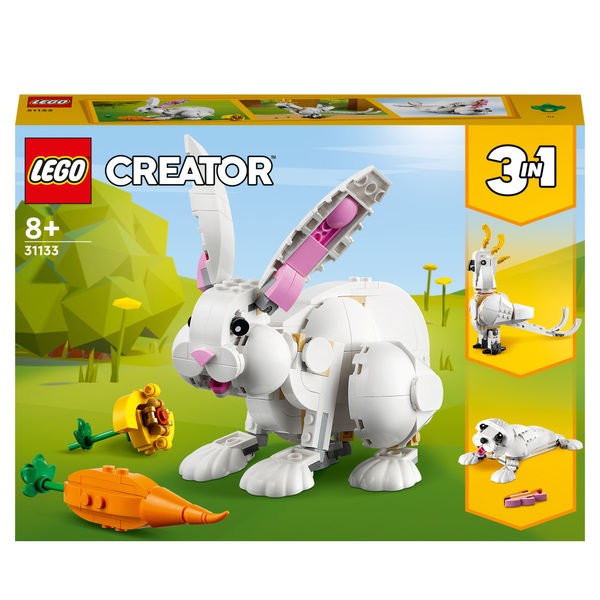 LEGO Creator 31133 Wit Konijn set | Smyths Toys Nederland