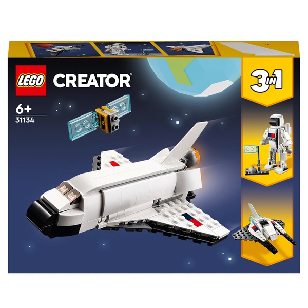 LEGO Creator 3 in 1 31134 Space Shuttle & Spaceship Toys