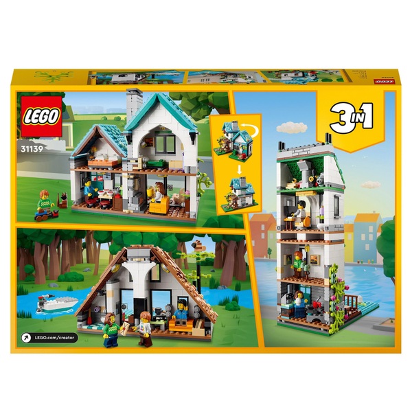 LEGO Creator 3en1 La maison accueillante 31139 Ensemble de jeu de