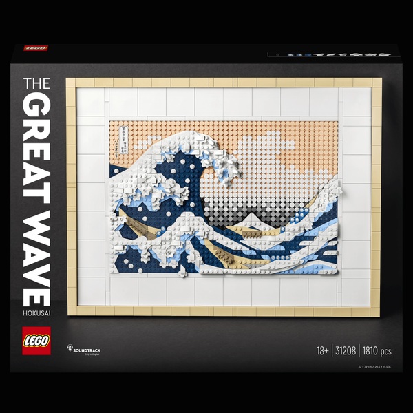 LEGO ART 31208 Hokusai The Great Wave Craft Set