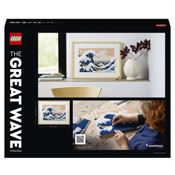 LEGO ART  Hokusai The Great Wave Craft Set   Smyths Toys UK