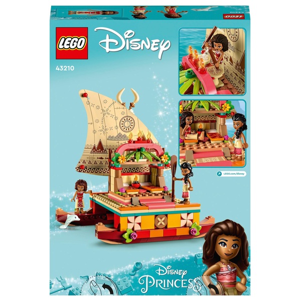 LEGO Disney 43210 Le Bateau d'Exploration de Vaiana