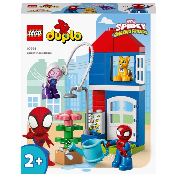 LEGO 10995 DUPLO Marvel Spider-Man's House Building Toy | Smyths Toys UK