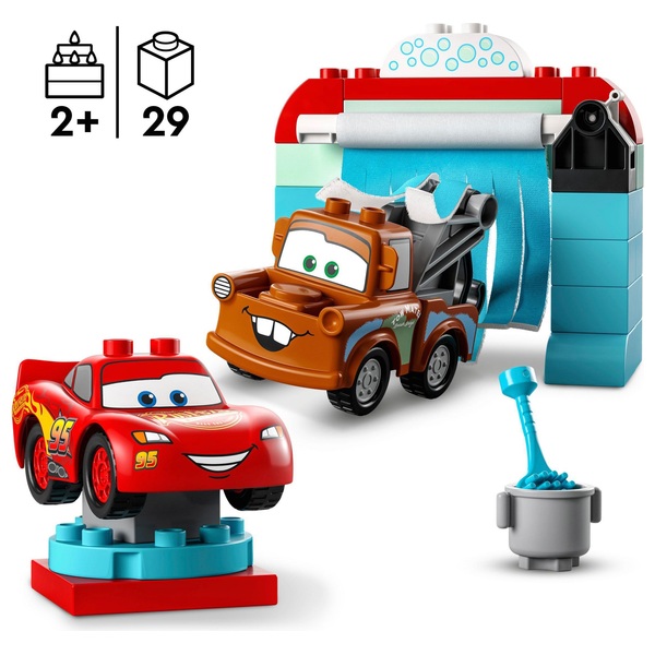 LEGO 10996 DUPLO Disney Lightning McQueen & Mater's Car Wash Fun ...