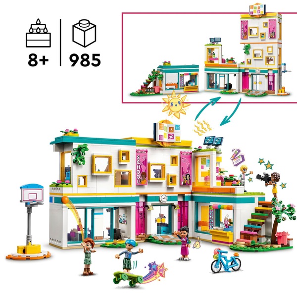 LEGO Friends 41731 Heartlake International School Set | Smyths Toys UK