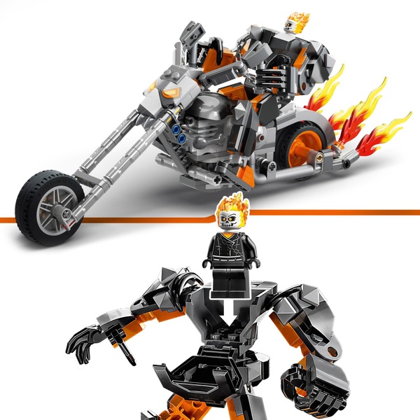 LEGO 76245 Marvel Ghost Rider Mech & Bike Motorbike Toy | Smyths Toys UK