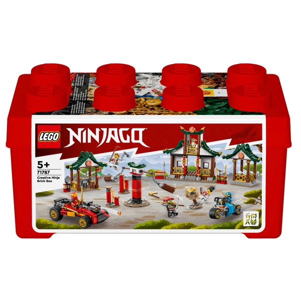 steen Kikker redden LEGO NINJAGO 71787 Creatieve ninja opbergdoos set | Smyths Toys Nederland