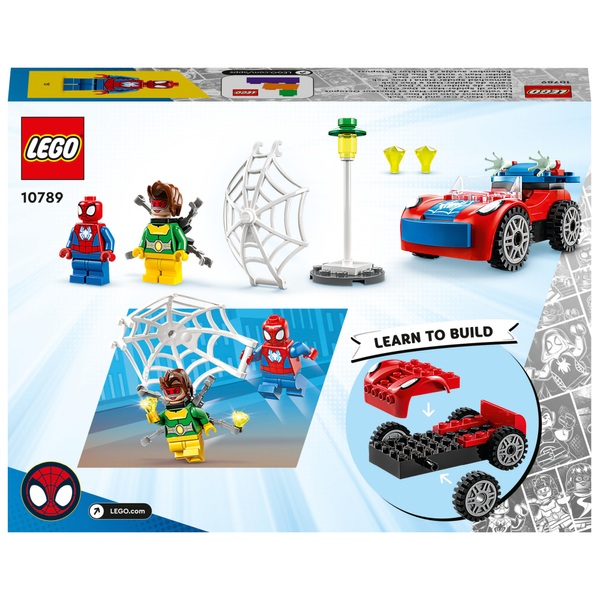 Lego Marvel 10789 Spidey And His Amazing Friends Spider-Man'S Car And Doc  Ock Set | Smyths Toys Uk
