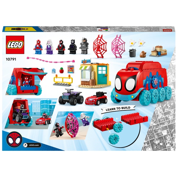 LEGO Marvel 10791 Le QG Mobile de l'Équipe Spidey