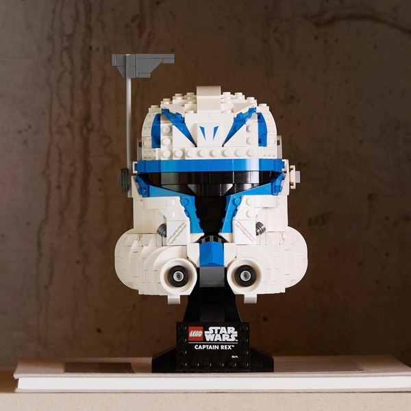 LEGO Star Wars 75349 Captain Rex Helmet The Clone Wars Set | Smyths Toys UK