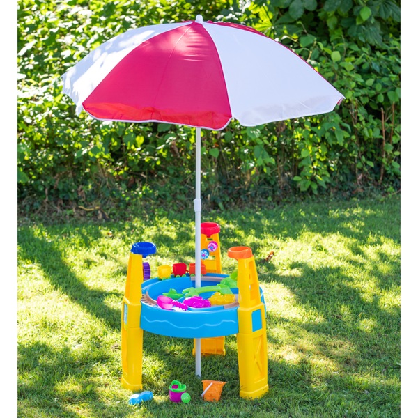 Sand & Water Table with Umbrella Smyths Toys UK