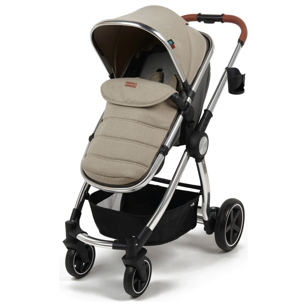 Panorama XT by Babylo 2-in-1 Travel System & Car Seat Sand | Smyths Toys UK