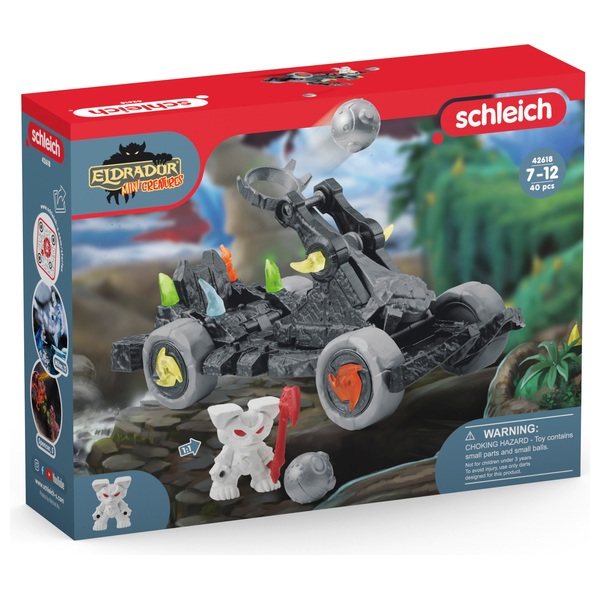 schleich ELDRADOR CREATURES 42618 Katapult mit Mini Creature | Smyths