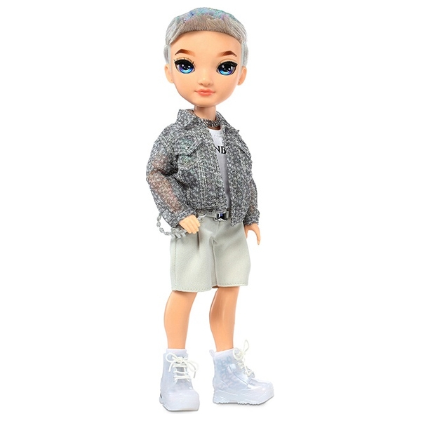 Rainbow High Fashion Doll Series 5 - Aidan Russell (Purple) | Smyths Toys UK