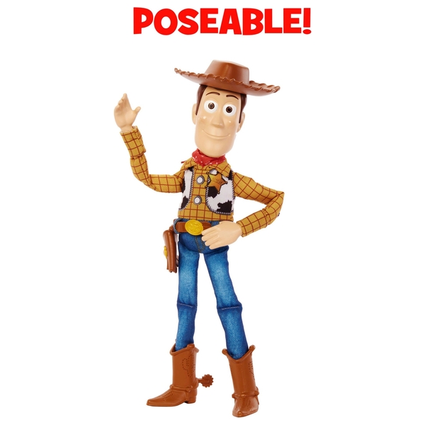 Disney Pixar Toy Story Roundup Fun Talking Woody Doll Smyths Toys UK