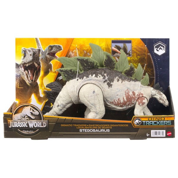Jurassic World Gigantic Tracker Stegosaurus | Smyths Toys UK
