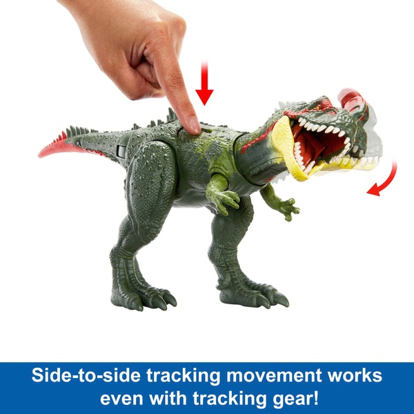Jurassic World Gigantic Trackers Sinotyrannus Dinosaur Figure Smyths Toys UK