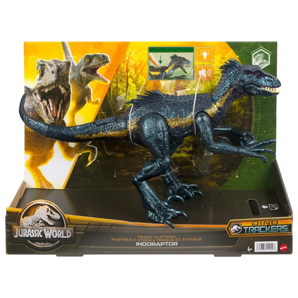 Jurassic World Track 'N Indoraptor Dinosaurus Figuur | Smyths Toys