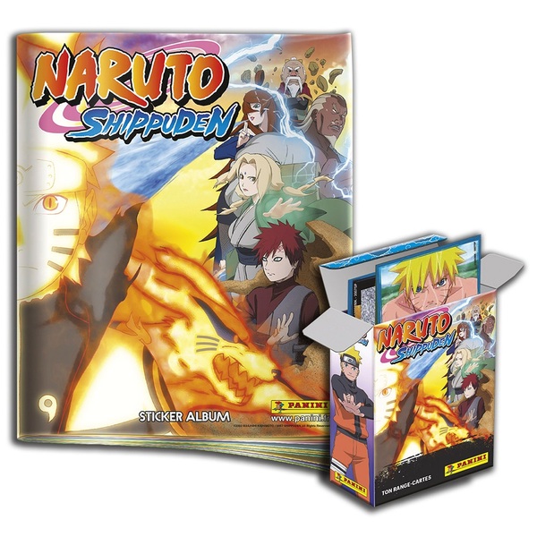 Panini - Naruto Shippuden Album et 2 Pochettes | Smyths Toys France