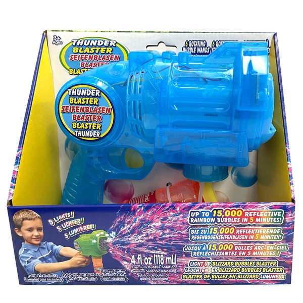 Light Up Bubble Gun 7