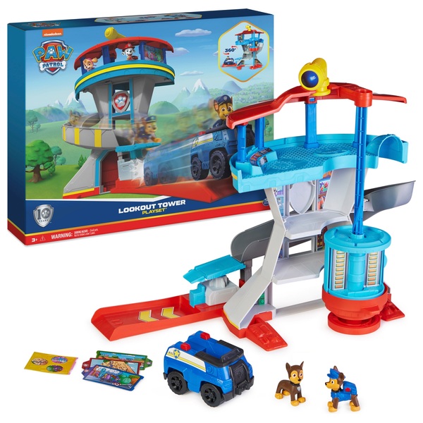 PAW Patrol Lookout Tower Playset | Smyths Toys UK