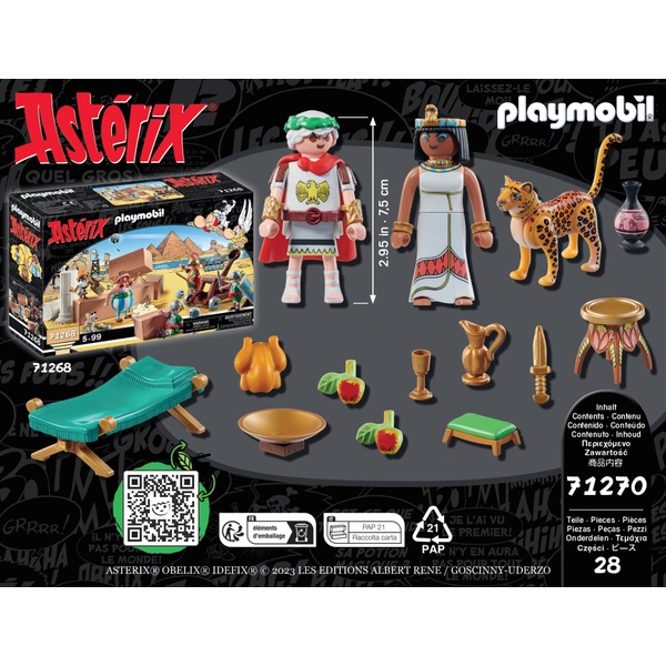 Playmobil - Astérix 71270 César & Cléopâtre
