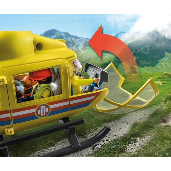 PLAYMOBIL City Life 71203 mentőhelikopter – 4. kép