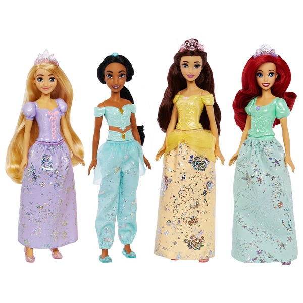 laten we het doen waterstof Tact Disney Prinses Set van 4 poppen met kleding en accessoires | Smyths Toys  Nederland