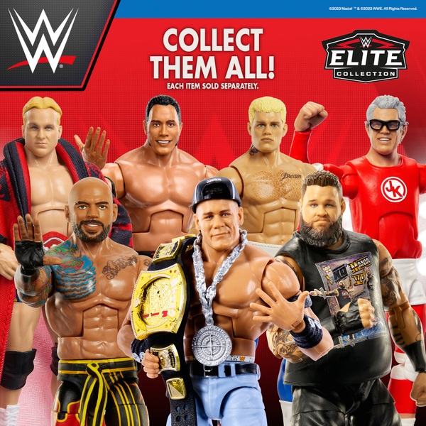 WWE Collection Elite Figurine Articulée Ricochet
