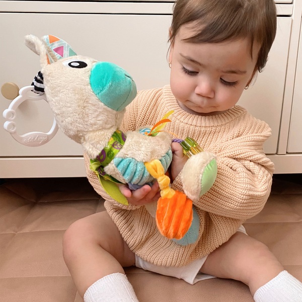 Playgro zachte blokken waterdieren - paars