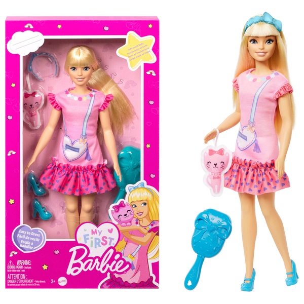 My Barbie Malibu Softer Body Pre-School Doll | Smyths Toys UK
