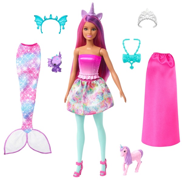 Barbie Dreamtopia Doll And Accessories 