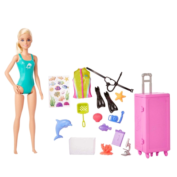 Barbie Marine Biologist Doll and Playset Smyths Toys UK