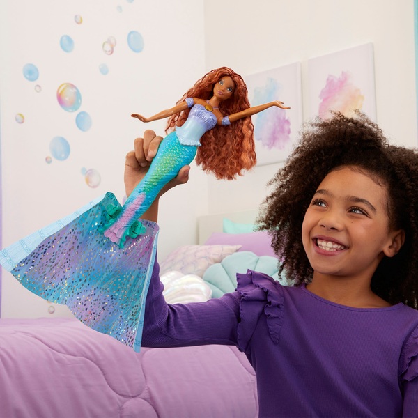 Disney The Little Mermaid Transforming Feature Ariel Fashion Doll ...